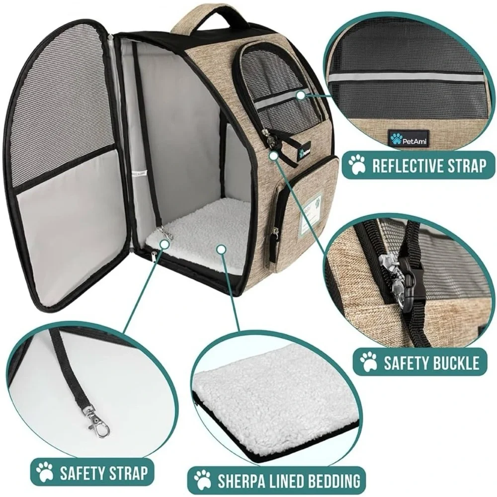 PET AMI…BACKPACK FOR MINI YOUKIE